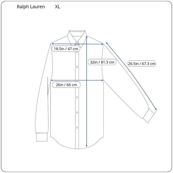 Ralph Lauren Custom Fit Mens Orange White Striped Dress Shirt XL - Picture 2 of 5